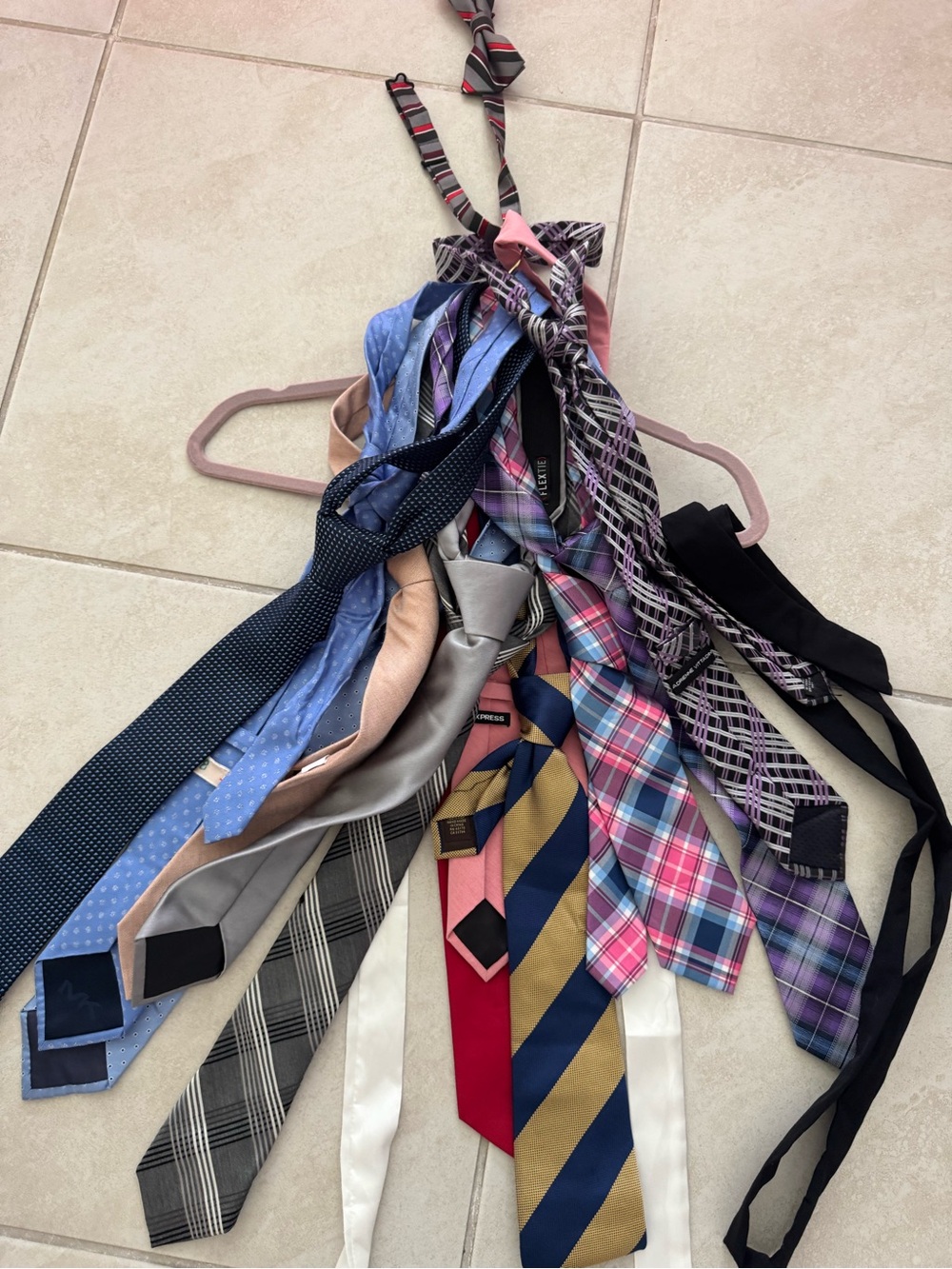 Mixed Assortment of Men's Neckties - Multicolor Set